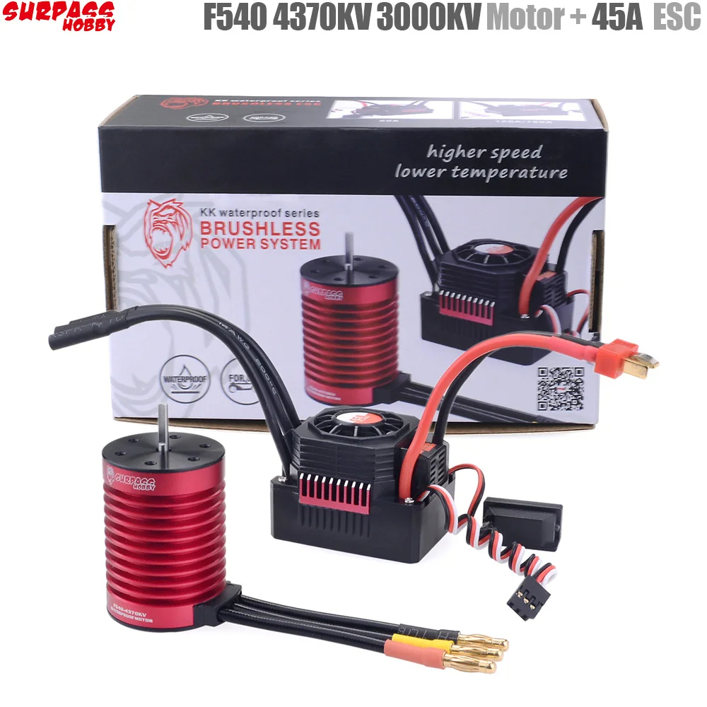Rc Hobby Motor - SURPASS HOBBY KK Impermeabile Combo F540