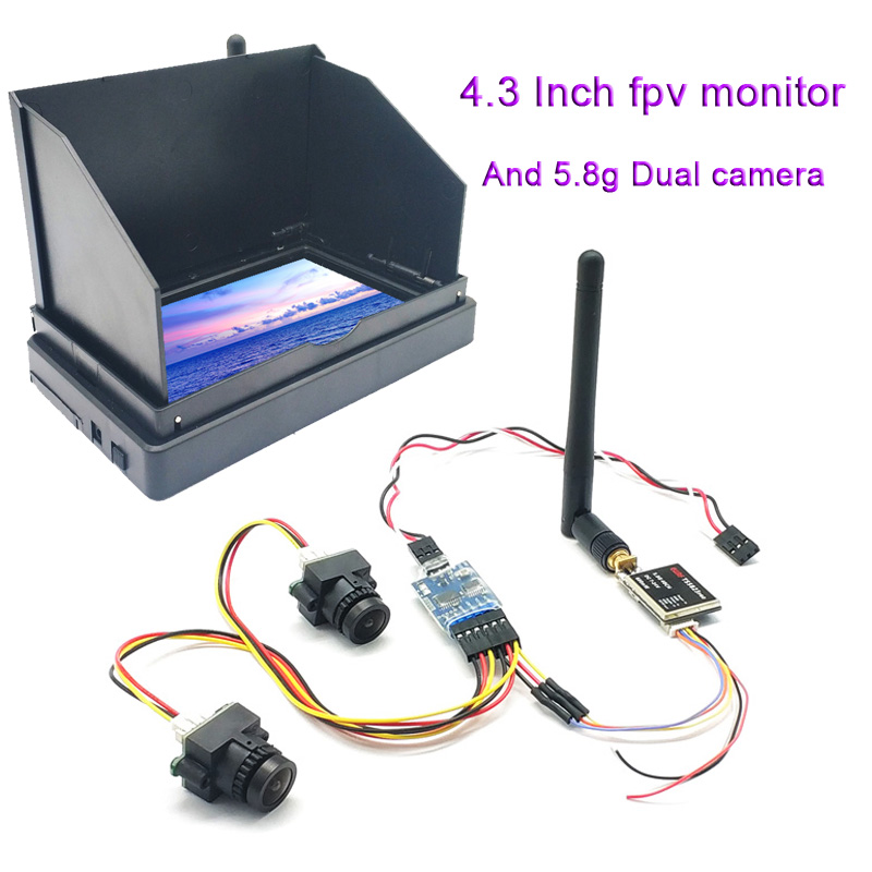 Rc Plane Hobby Zone - 5.8G 48CH Monitor FPV da 4.3