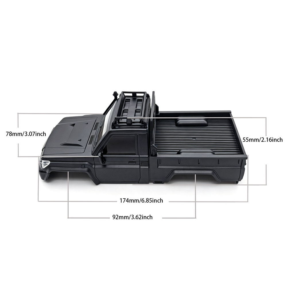 Scocca rigida per pickup AX30, - Rc Hobby Grade Truck recensione e prezzo
