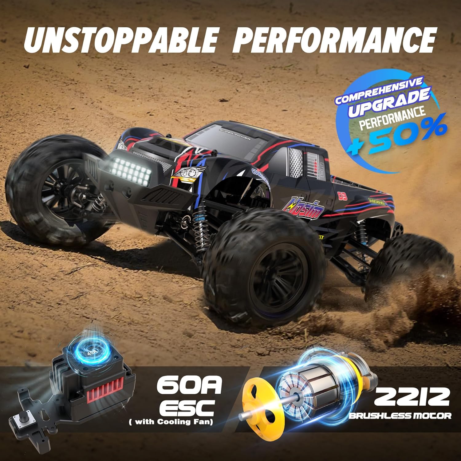 Monster Truck RC Brushless 1:1 - Rc Hobby Grade Monster Truck recensione e prezzo