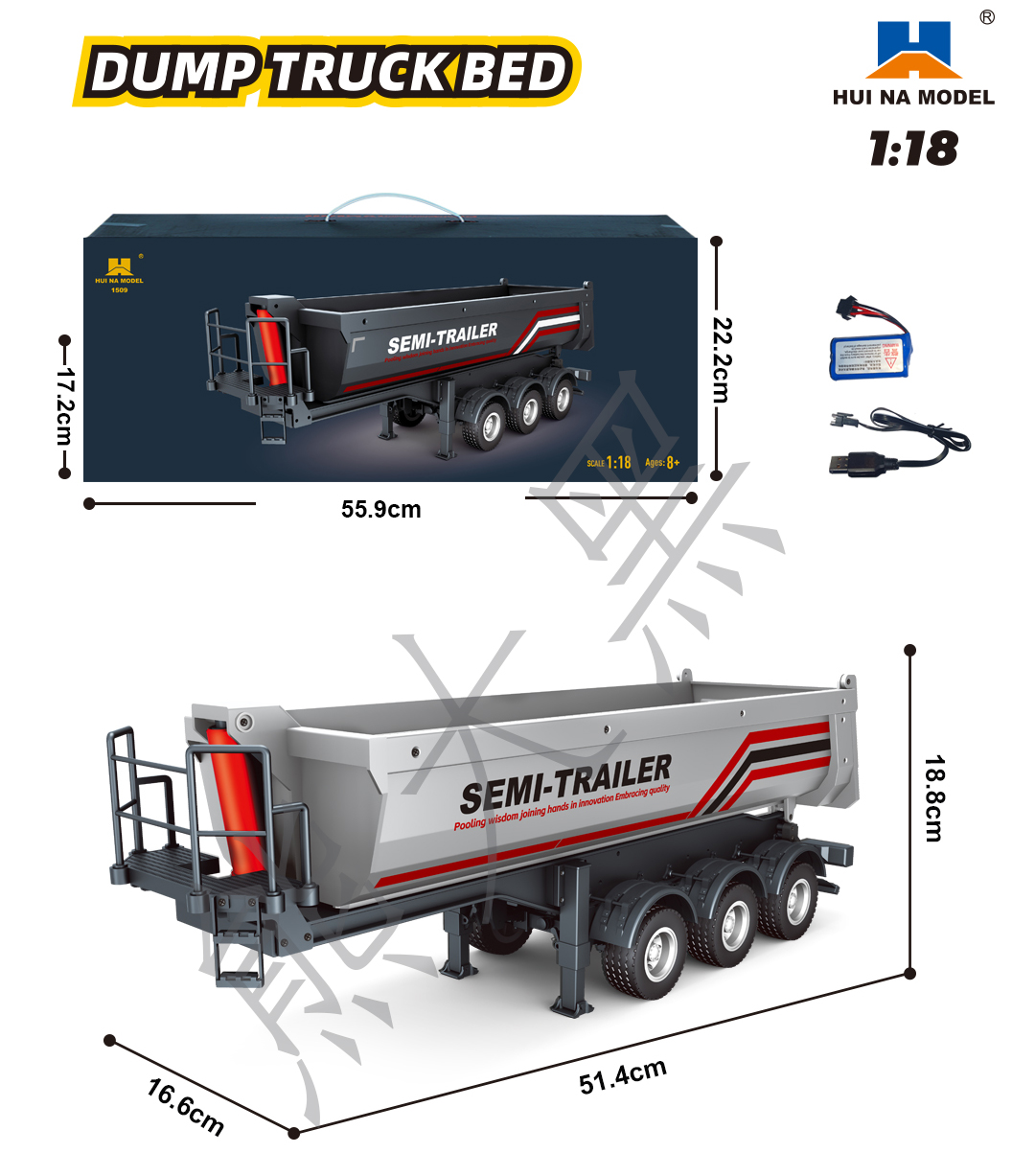 Nuovo Camion RC Huina 1509 e R - Rc Hobby Grade Truck recensione e prezzo